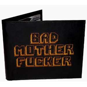  Pulp Fiction BMF Leather Wallet Black Euro Version Office 