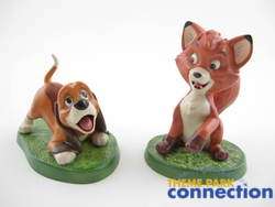 Disney WDCC Fox & the Hound COPPER & TOD The Best of Friends 2 Figure 