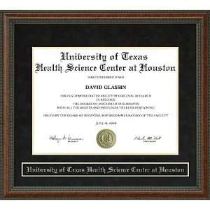 University of Texas Health Science Center at Houston (UTHSC H) Diploma 