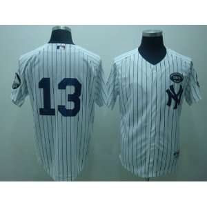  2012 New York Yankees #13 Rodriguez White Jersey Sports 