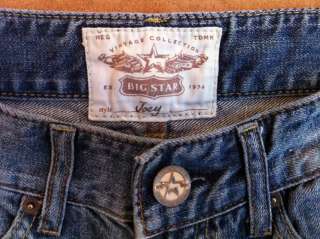 BIG STAR Vintage Collection JOEY Destroyed Cropped Jeans Women Size 27 