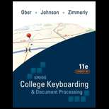 Gregg College Keyboarding and Document Processing. Lessons 1 60 