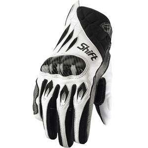  Shift Racing Womens Volt Gloves   Large (10)/White 