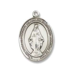   Miraculous Pendant Patron Saint Catholic Christian Necklace Jewelry
