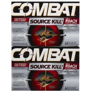  Combat Source Kill Small Roach Bait, 12 ct 2 ct (Quantity 