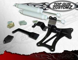 00 05 Ford Excursion 4x4 Dual Steering Stabilizer Kit  