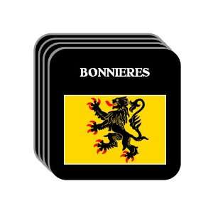  Nord Pas de Calais   BONNIERES Set of 4 Mini Mousepad 