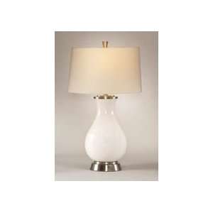  Bonte Table Lamp Cream Ceramic   Bassett Mirror L2326T 