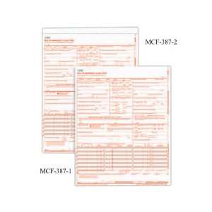    One part laser CMS 1500 medical claim form.