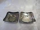 antique silver pair sweet nut dishes pierced birm 1923 returns