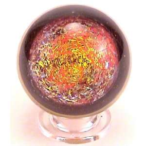  Collectible Art Glass Marbles By Josh Mazet 1 1/2 inches 