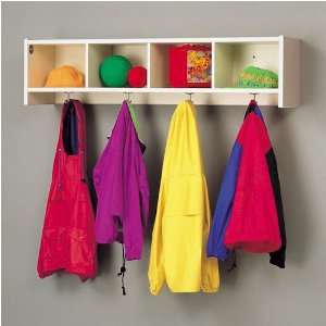   1568 Koala Tee Coat Rack with Cubbies Color Berry Blue Toys & Games