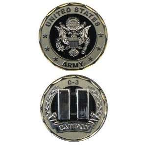 US Army Captain O 3 Challenge Coin 