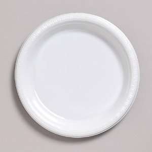  White Plastic Luncheon Plates   Bulk Toys & Games