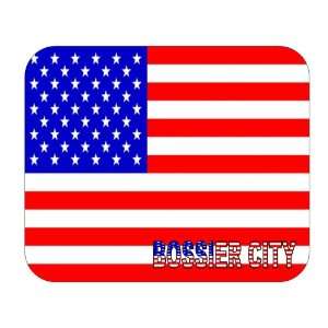  US Flag   Bossier City, Louisiana (LA) Mouse Pad 