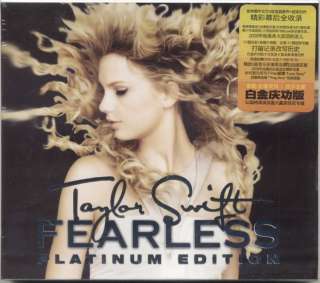 Taylor Swift Fearless CD+DVD Platinum Edition New Rare 843930002900 