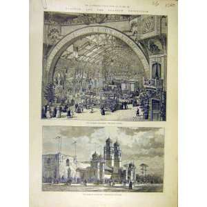  1888 Glasgow Exhibition Clyde Bothwell Castle Scotland