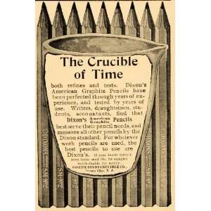   Vintage Ad Joseph Dixon American Graphite Pencils   Original Print Ad