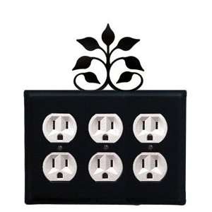  New   Leaf Fan   Triple Outlet Electric Cover by Village 