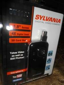 Sylvania DV 1100 Digital Camcorder 1.8 Screen, 4x Digital Zoom 1 