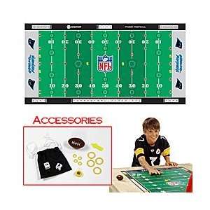  NFLR Licensed Finger FootballT Game Mat   Panthers 