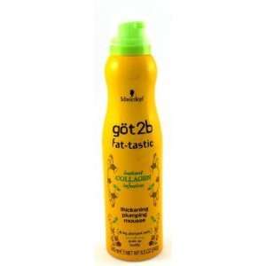  Got 2B Fat Tastic Thickening Mousse 8.5 oz. (Case of 6 
