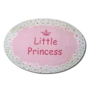  Pink Little Princess Oval Plaque