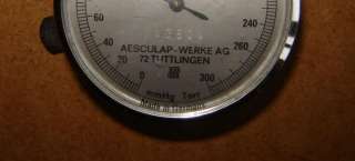 RARE AESCULAP sphygmomanometer /blood presure GERMANY  