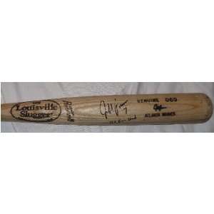 Jeff Francoeur Game Used Baseball Bat Atlanta Braves