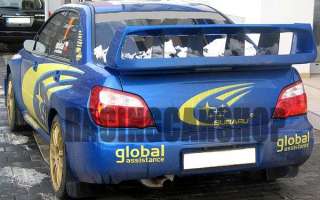 UNPAINTED WRC spoiler for 01 07 Subaru Impreza WRX STI  