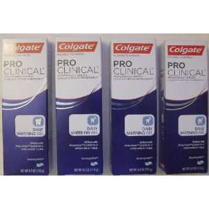  Colgate Fluoride Toothpaste Pro Clinical Daily Whitening 