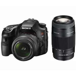  Sony Alpha SLT A57 SLR Digital Camera (Dual Lens Kit) w 