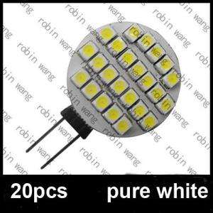   24 3528 SMD LED Pure white Camper Boat Landscaping Light Bulb Lamp New