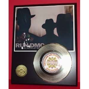  Gold Record Outlet RUN DMC 24KT Gold Record Display 