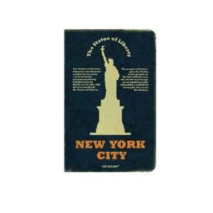  New York Blank Notebook   Dark Blue (S)