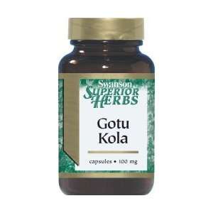  Gotu Kola (Standardized) 100 mg 120 Caps by Swanson Superior Herbs 