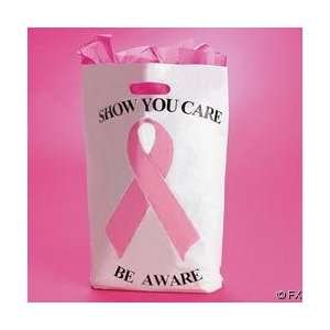  50 Ct Breast Cancer Plastic Bags New
