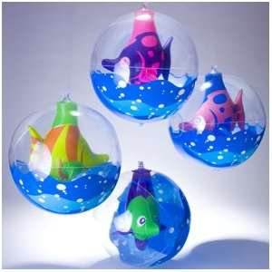  Tropical Fish In Beach Ball Inflate Toys & Games