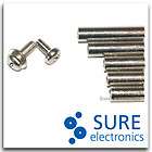 M3 NI Plated Iron Bolts and Button Head Screws 100pcs  