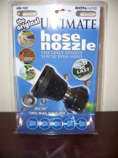 BONAIRE ULTIMATE HOSE NOZZLE HN 10C STAINLESS STEEL NEW  