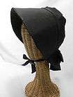   Black Bonnet Hat 1875 1900 Circa Church of Brethren Mourning Bonnet