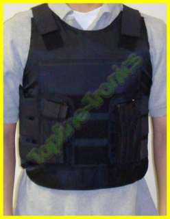 NEW Airsoft Tactical SWAT POLICE FBI Chest Vest Holster  