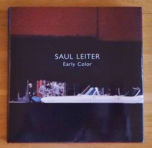 SIGNED   SAUL LEITER   EARLY COLOR 2006 1st EDITION  