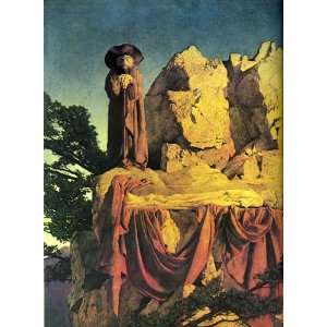  Hand Made Oil Reproduction   Maxfield Parrish   32 x 44 