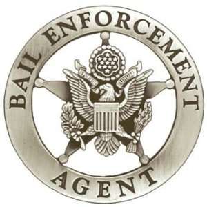  Marshal Style Bail Enforcement Agent Badge Office 