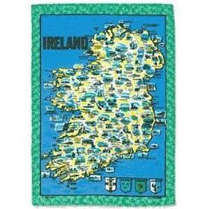  Irish Map Tea Towel