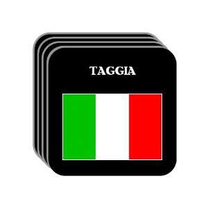  Italy   TAGGIA Set of 4 Mini Mousepad Coasters 