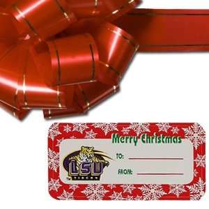  NCAA LSU Tigers Holiday Gift Tags