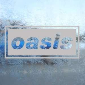  Oasis Gray Decal English Rock Band Truck Window Gray 