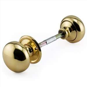  Pair of Brass Doorknobs for Carpenters Rim Locks 